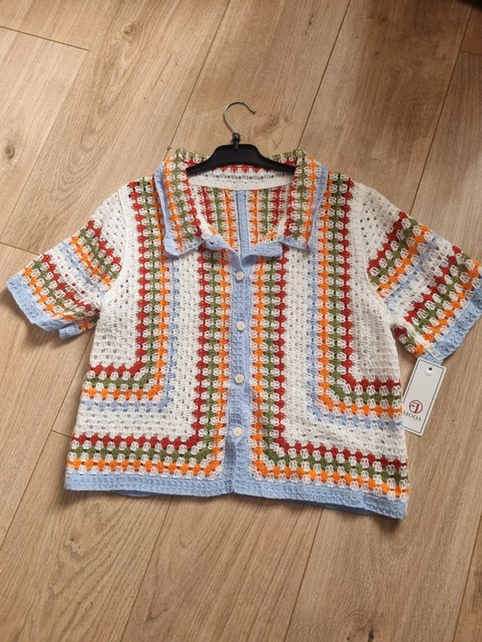 Chemise tricot laine TU