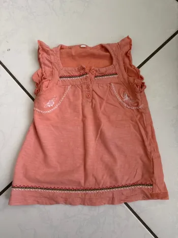 TEE shirt corail
