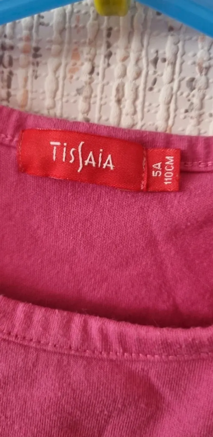 Tunique rose taille 5 ans tissaia - photo numéro 7