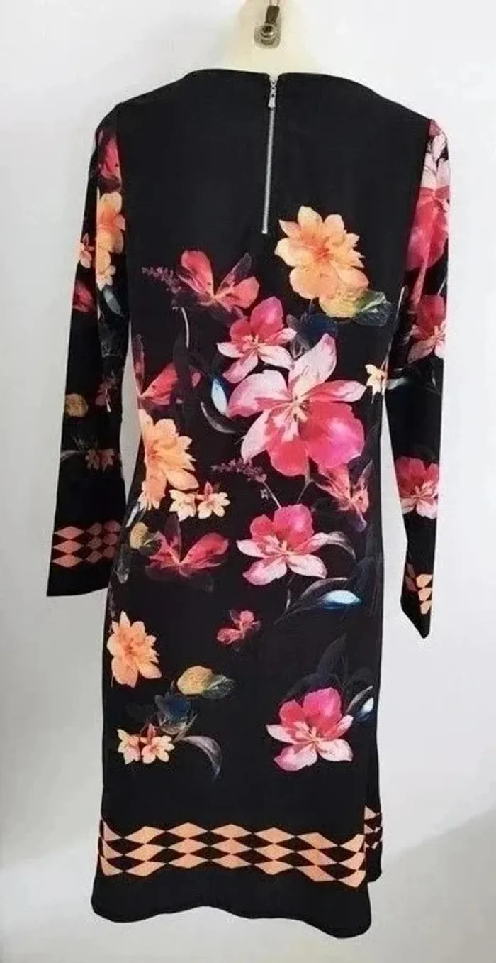 Robe d'été manches longues - Exquiss's - taille S - photo numéro 2