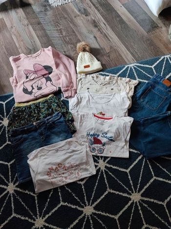 Lot vêtements fille 10 ans