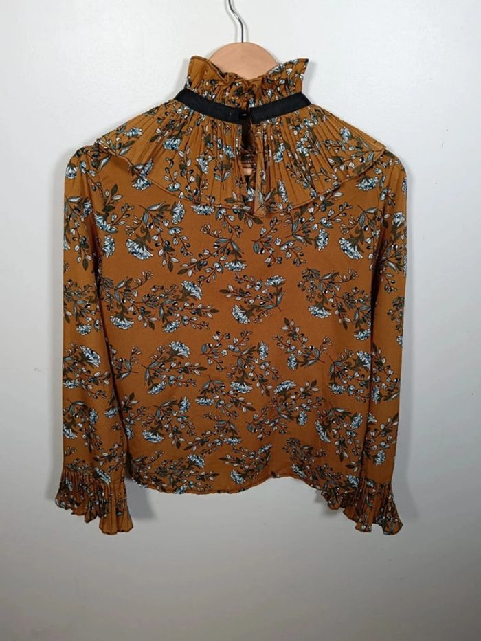 C13 blouse marron LM lulu M - photo numéro 2