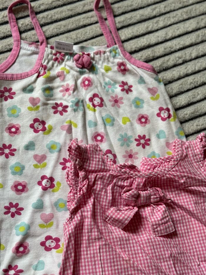 Lot de bodies été 9 mois - photo numéro 2