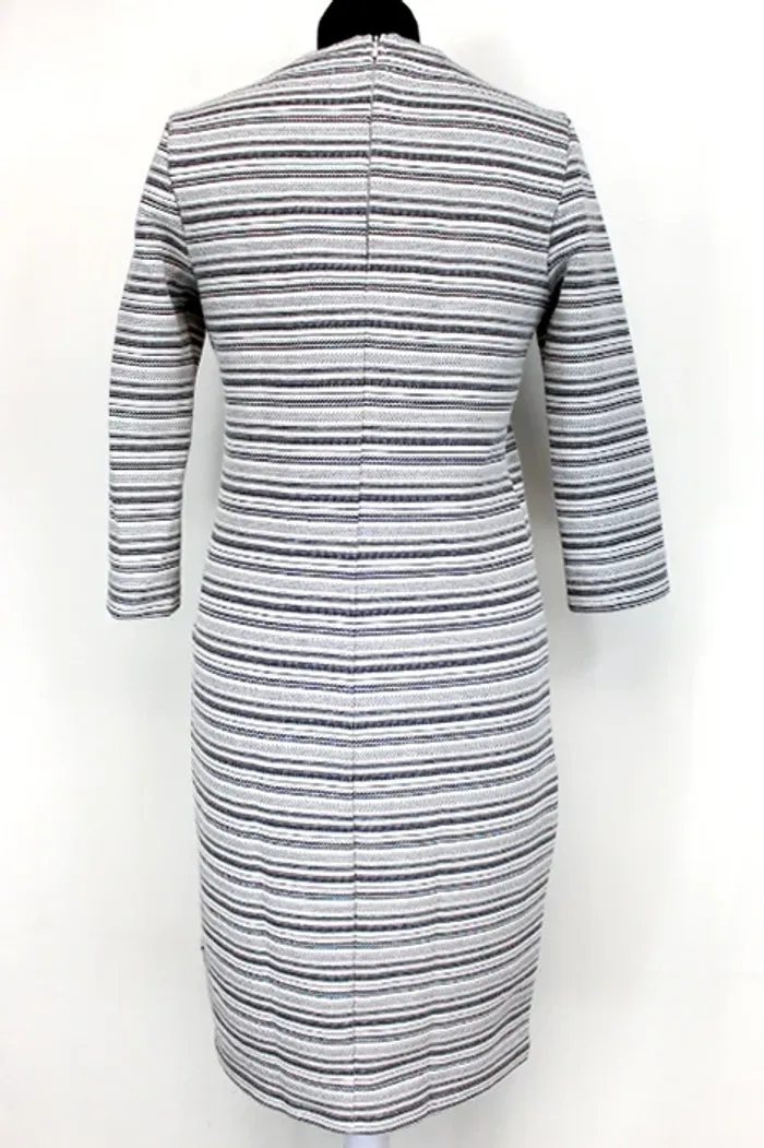 Robe Demi-Saison Yessica (C&A) - Rayures Texturées - photo numéro 3