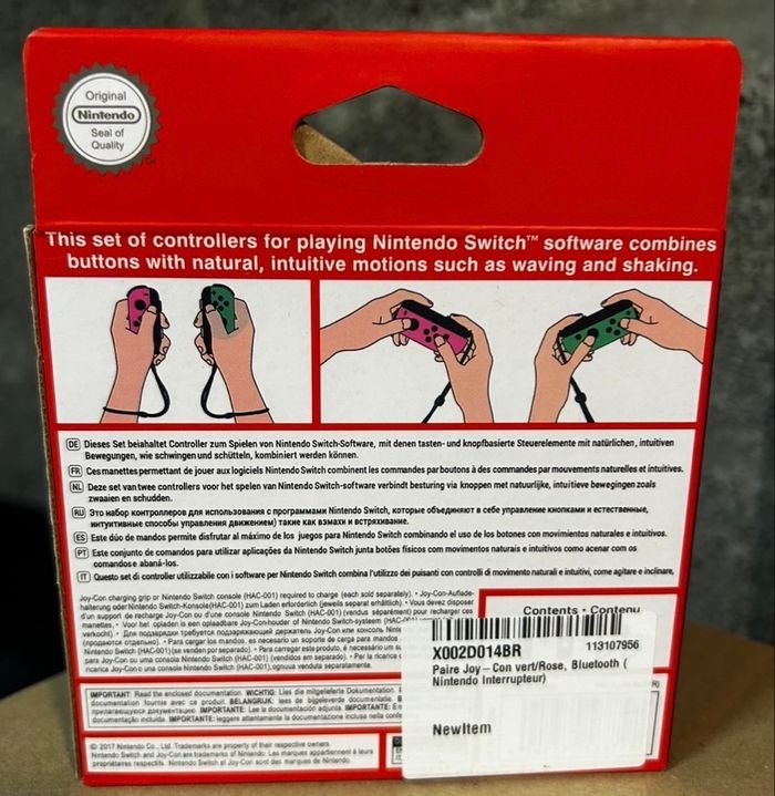 Joy-con Nintendo switch joycon - photo numéro 3