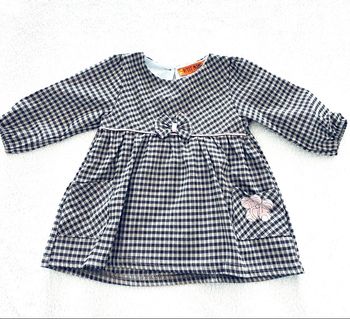 robe manches longues « P’tit môme » taille 6 mois
