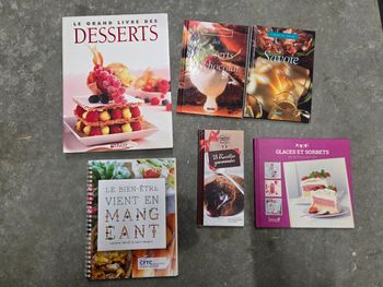Lot livre de cuisne
