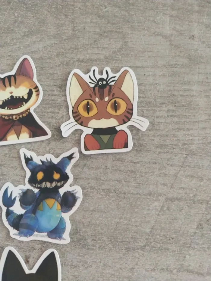 Lot de stickers chat (lot B) - photo numéro 4