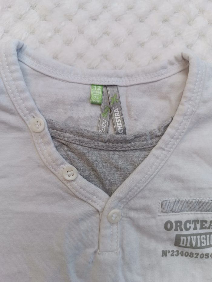 🔸T-shirt - 12 mois Orchestra🔸 - photo numéro 3