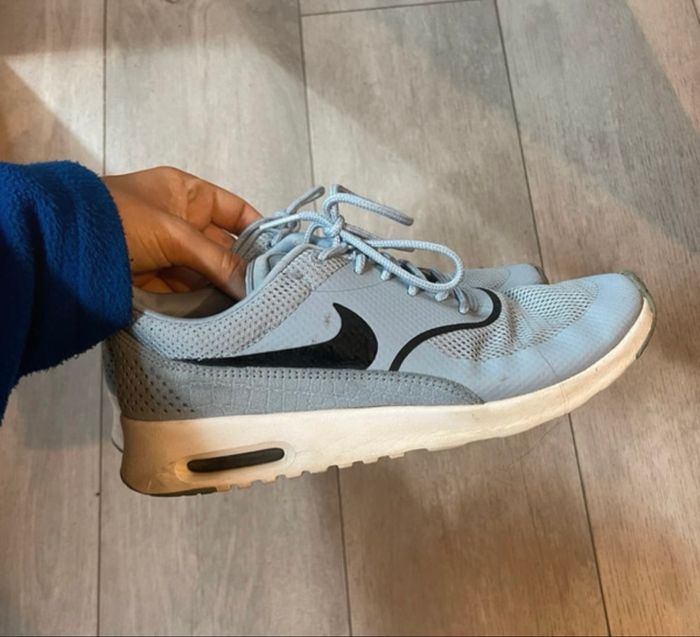 Basket Nike air Max bleues - photo numéro 3