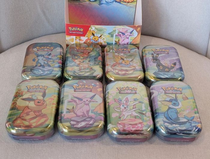 Display Descellée Pokémon Mini Tin Évolutions Prismatiques EV8.5 fr - photo numéro 3