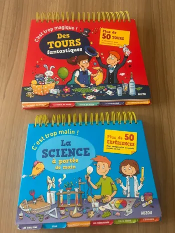 Lot de 2 livres auzou