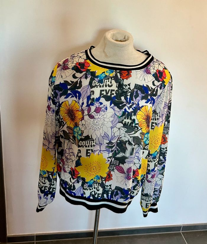 Magnifique blouse colorée Claudia Strater 38 - photo numéro 2