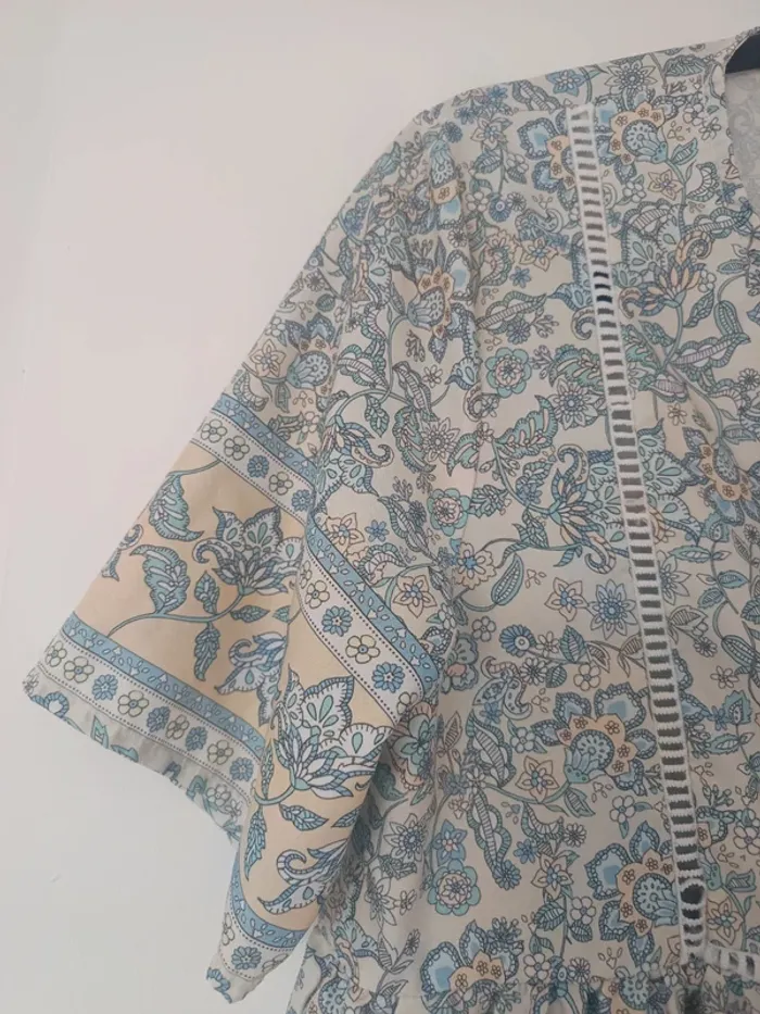 Robe longue femme fleur - photo numéro 4