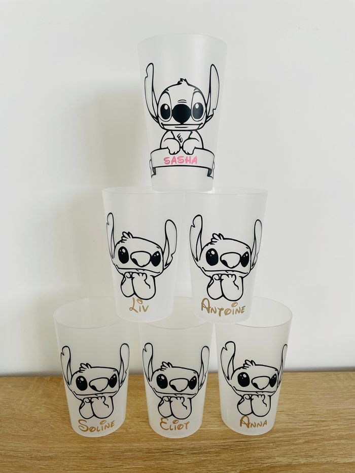 Gobelet personnalisé Lilo et Stitch avec prénom