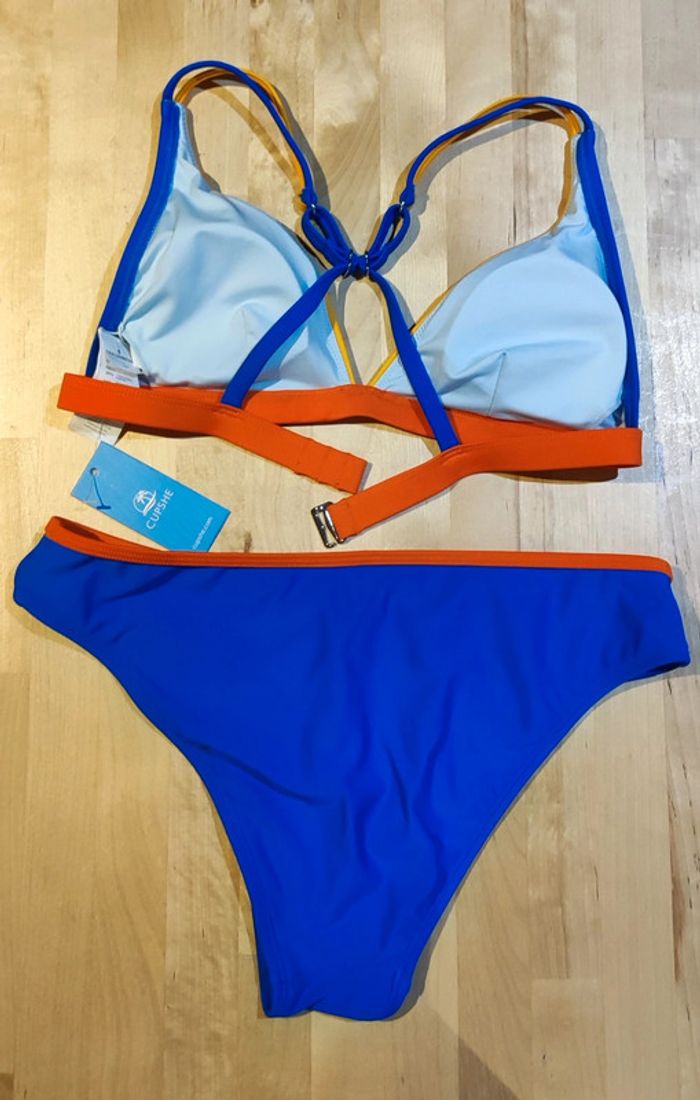 Maillot de bain 2 pièces coloré - photo numéro 2