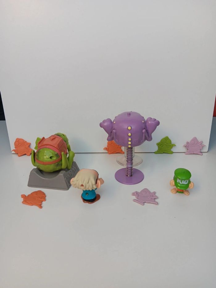 Lot figurines vintage kid paddle taille 14cm pour la plus grande - photo numéro 5