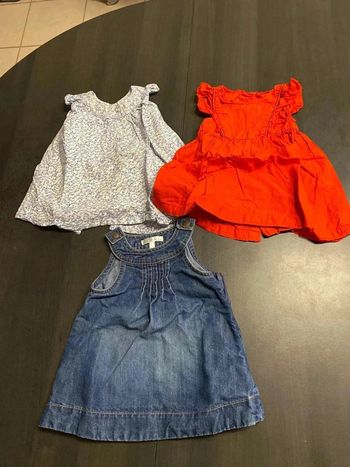 Lot de 3 robes