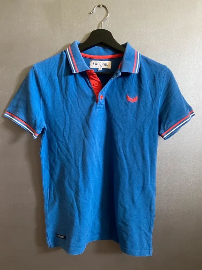 Polo Kaporal brodé 12 ans enfant