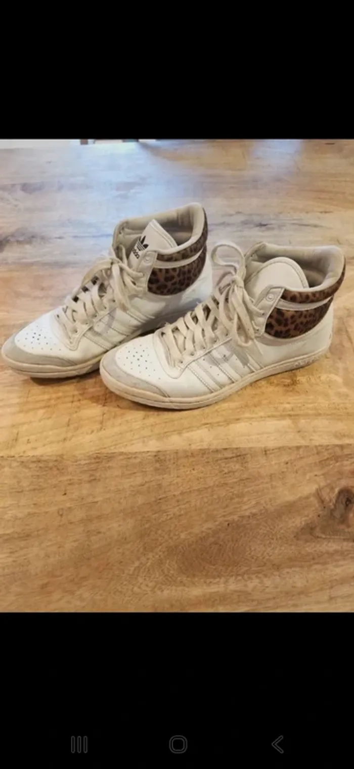 Baskets Adidas montantes t37 - photo numéro 2