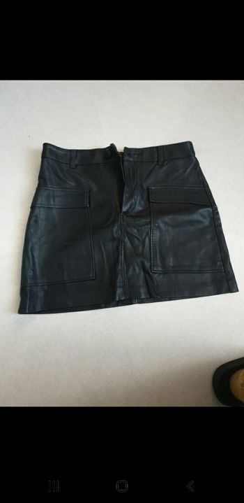 Mini-jupe simili zara 36 S