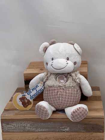 MD57 doudou vache mots d’enfants
