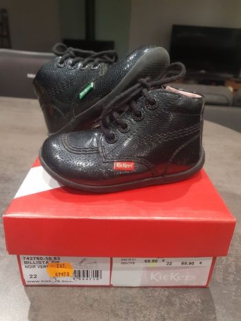 Chaussure noire kickers