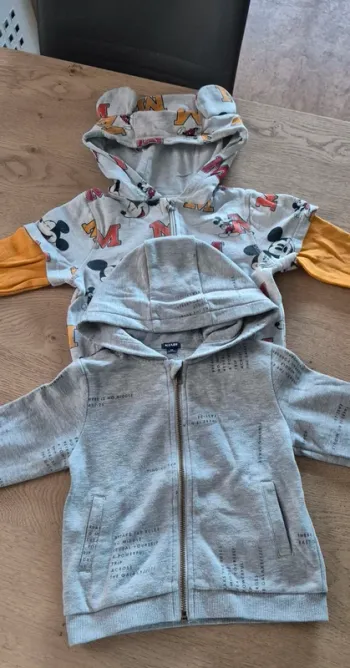 Sweat zippés