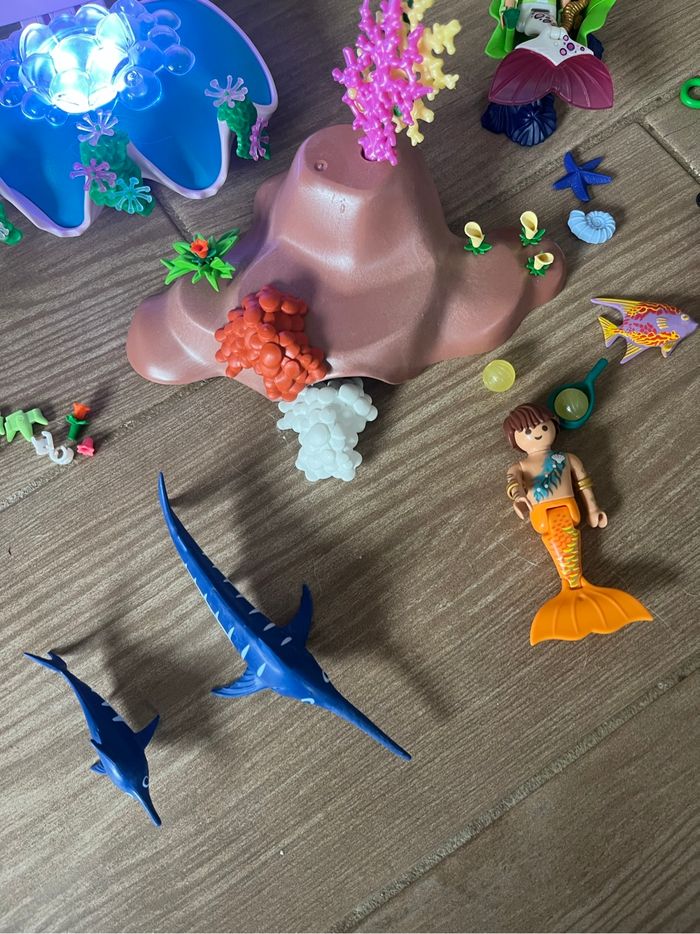 Playmobil 70095 sirène avec son rocher lumineux - photo numéro 4