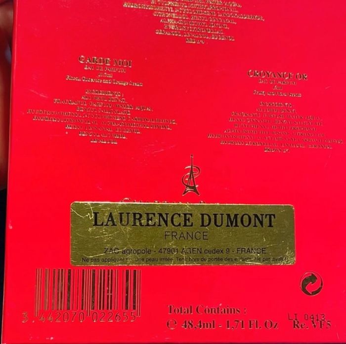 Lot de 5 parfums#parfums de france#charrier parfums - photo numéro 7