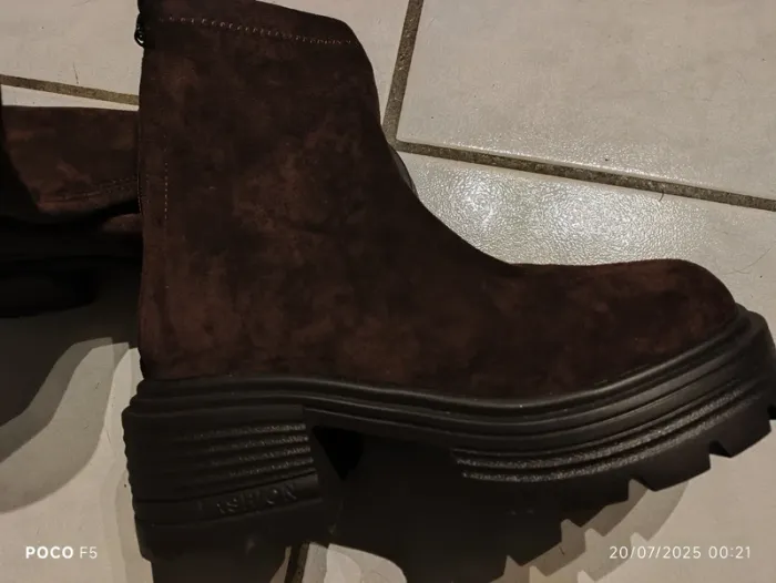 Botte marron taille 39 - photo numéro 6