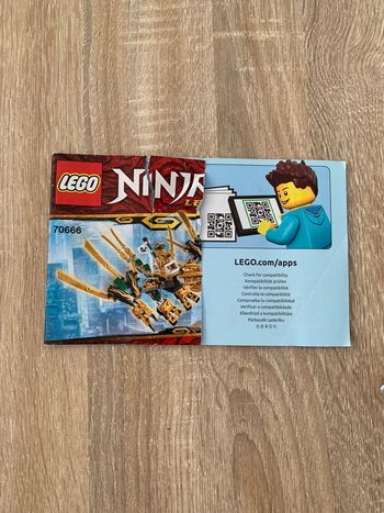 Notice livret Lego Ninjago 70666 Legacy