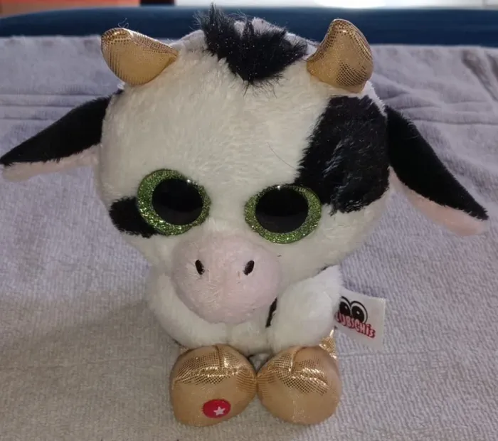 Peluche vache Glubschis Nici