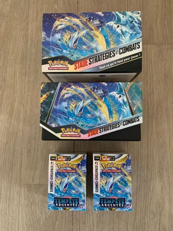 Coffret Pokémon – Stade Stratégies et Combats Tempête Argentée (vide)