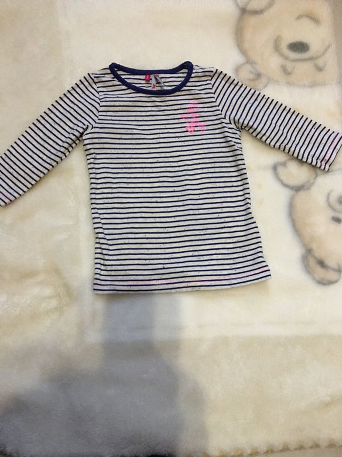 haut manches longues rayures