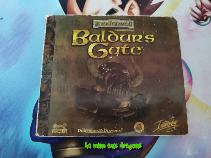 Jeu Baldur's Gate Forgotten Realms 5 cd PC Dungeons & dragons Bioware