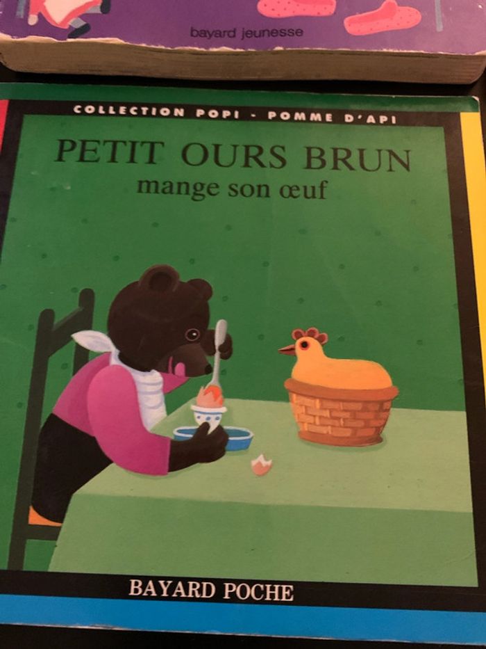 Lot 6 livres petits ours bruns - photo numéro 4