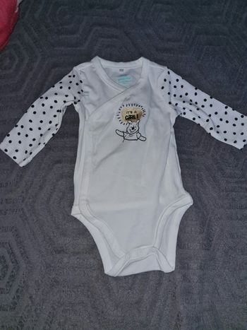 Lot de 3 bodys 1mois orchestra