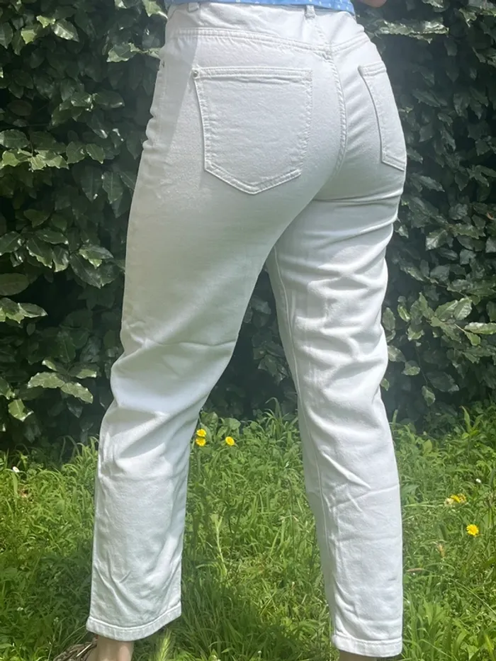 Jeans blanc - photo numéro 3