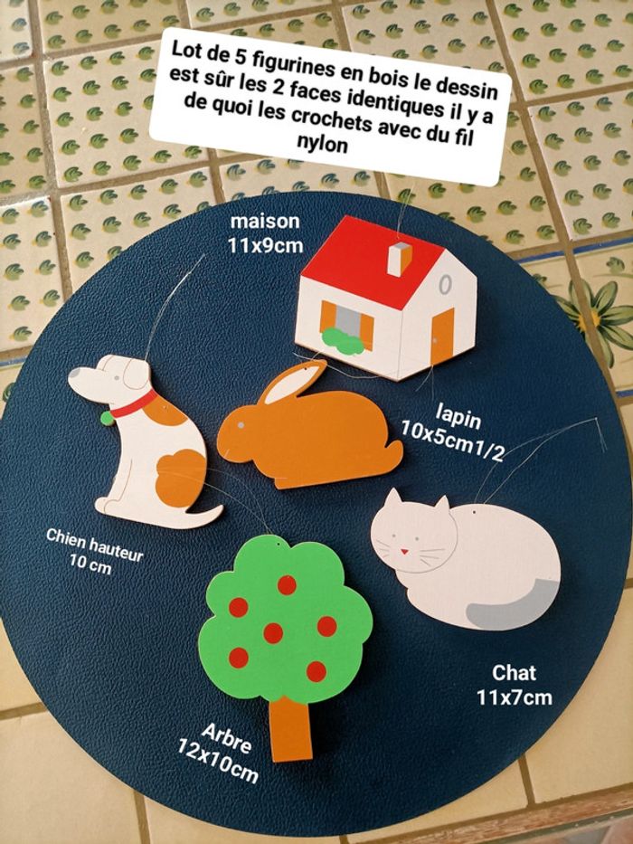 Suspension bois enfant