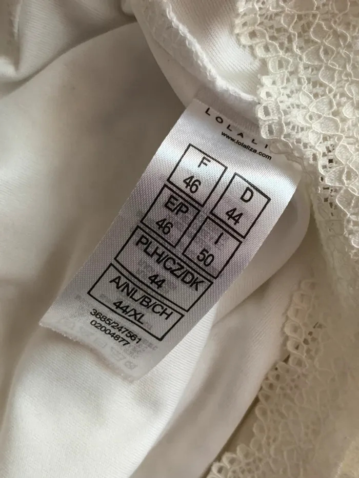 Haut dentelle blanc crème Lola & Liza t44😺 - photo numéro 7