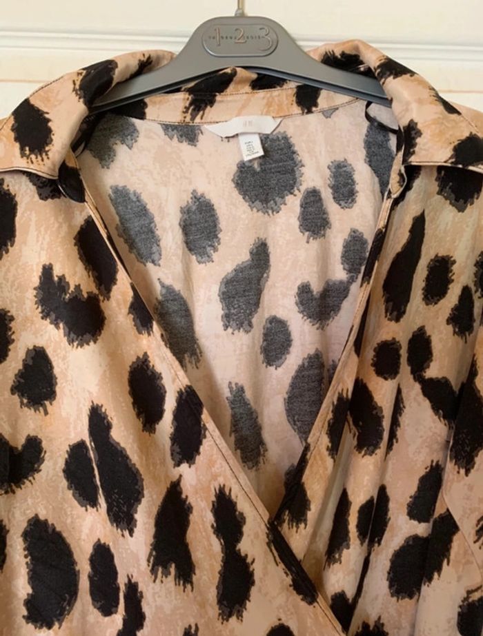 Robe léopard H&M T40 - photo numéro 3