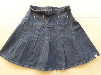 Jupe en jeans 10 ans SERGENT MAJOR TBE