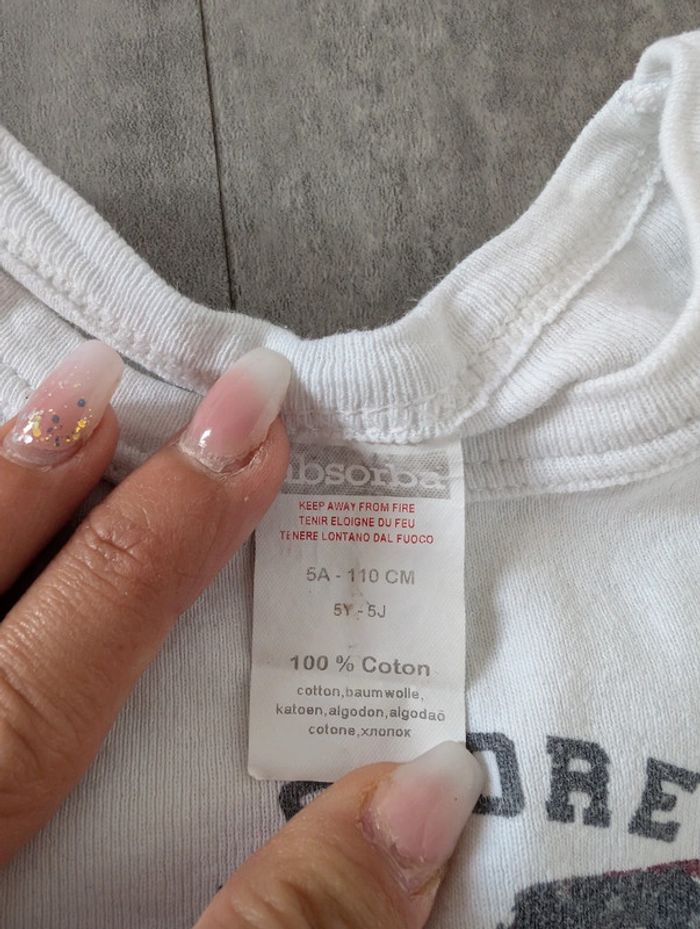 T-shirt à manches longues sous-vêtement garçon 5 ans - photo numéro 2