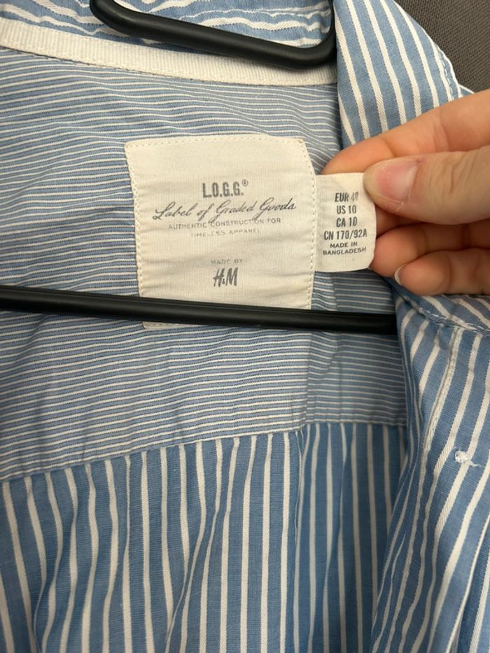 Chemise rayée taille 40 - photo numéro 3