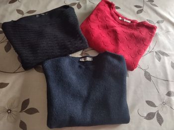 3 pulls d'hiver t38/40