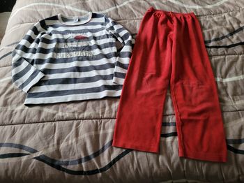 pyjama velour petit bateau 10ans (10e)