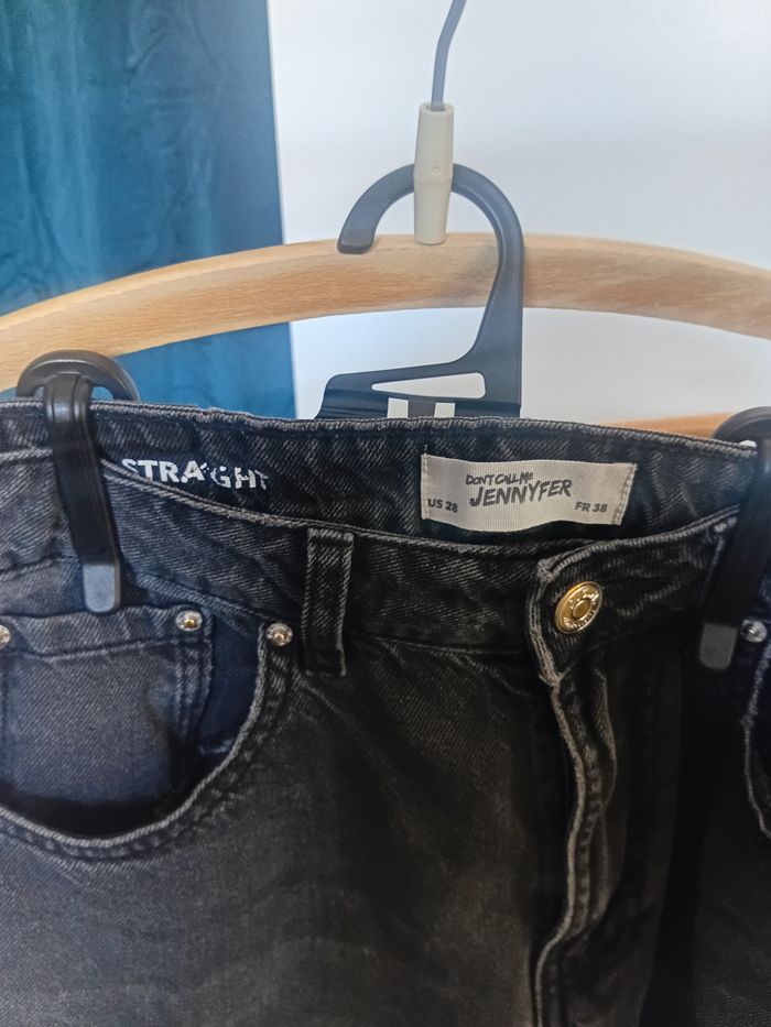 Jean pantalon Jennyfer coupe straight 3/4 - photo numéro 2