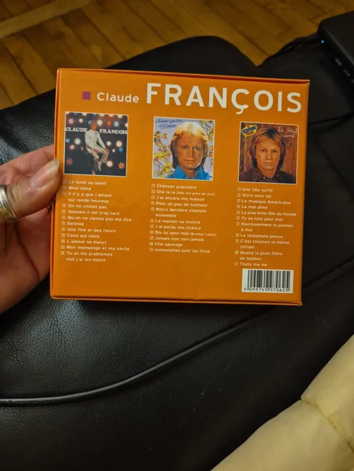 Claude François coffret 3 CD - photo numéro 2