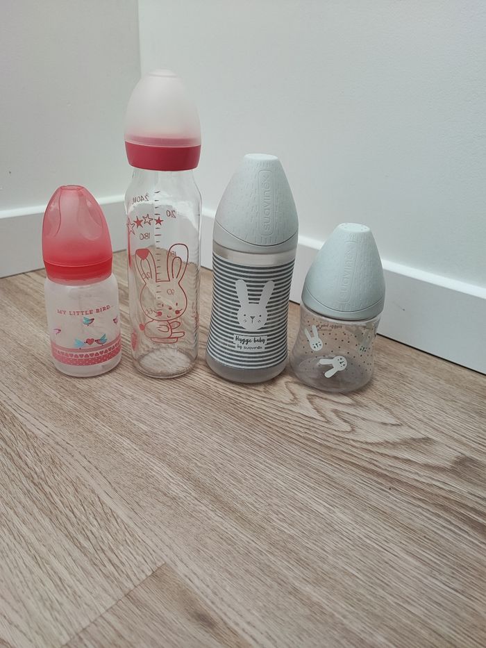 Lot de 4 biberons